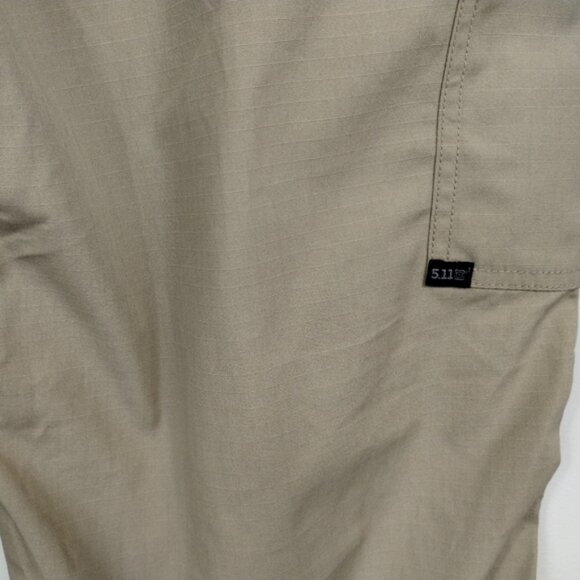 5.11 Tactical Pants Mens 42 Beige Taclite TDU Ripstop NEW - Picture 6 of 10